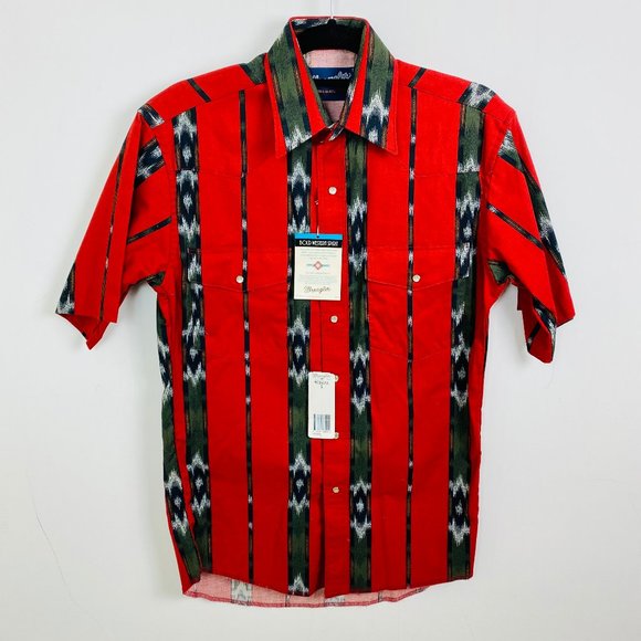 Wrangler Other - *SOLD* Wrangler Western Pearl Snap Button Down
